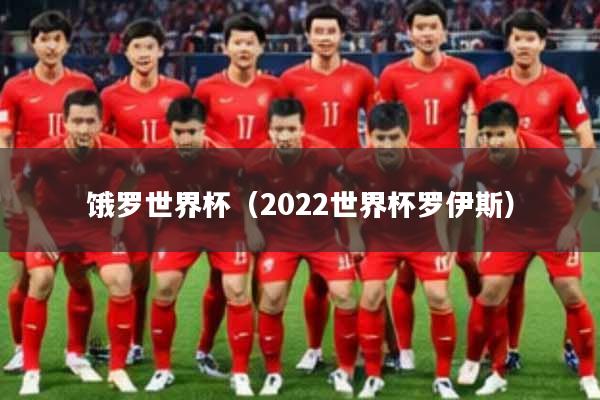 饿罗世界杯（2022世界杯罗伊斯）